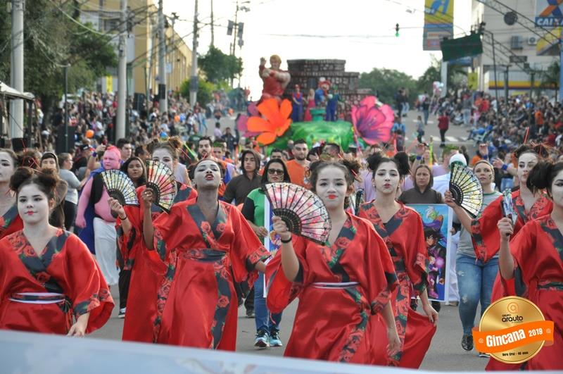 Kaimana relembrou personagens japoneses no desfile